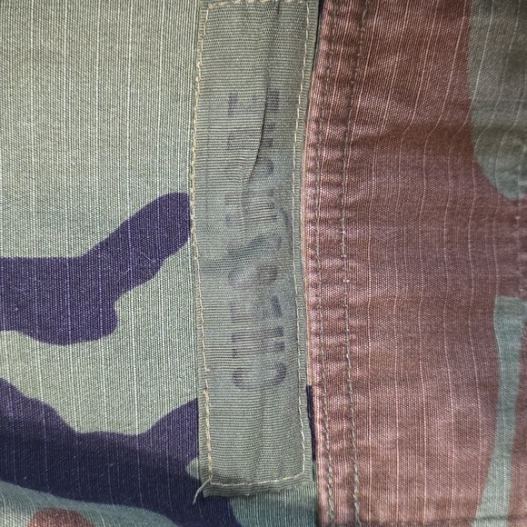 Camouflage Nato Military Jacket Mens M-Short Unisex Grunge - Picture 4 of 9